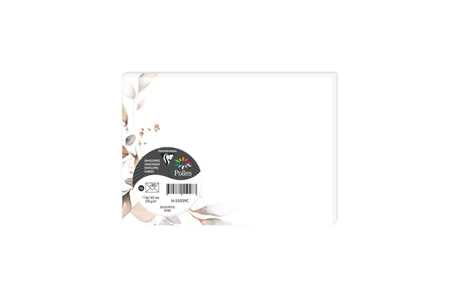clairefontaine-pollen-55038c-enveloppes-c6-rose-2-lot-de-20 image 1