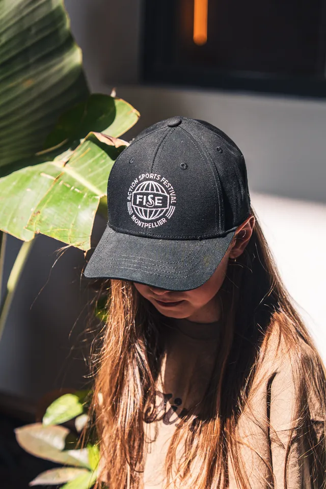 fise-2023-kids-casquette-enfant-noir-festival image 1