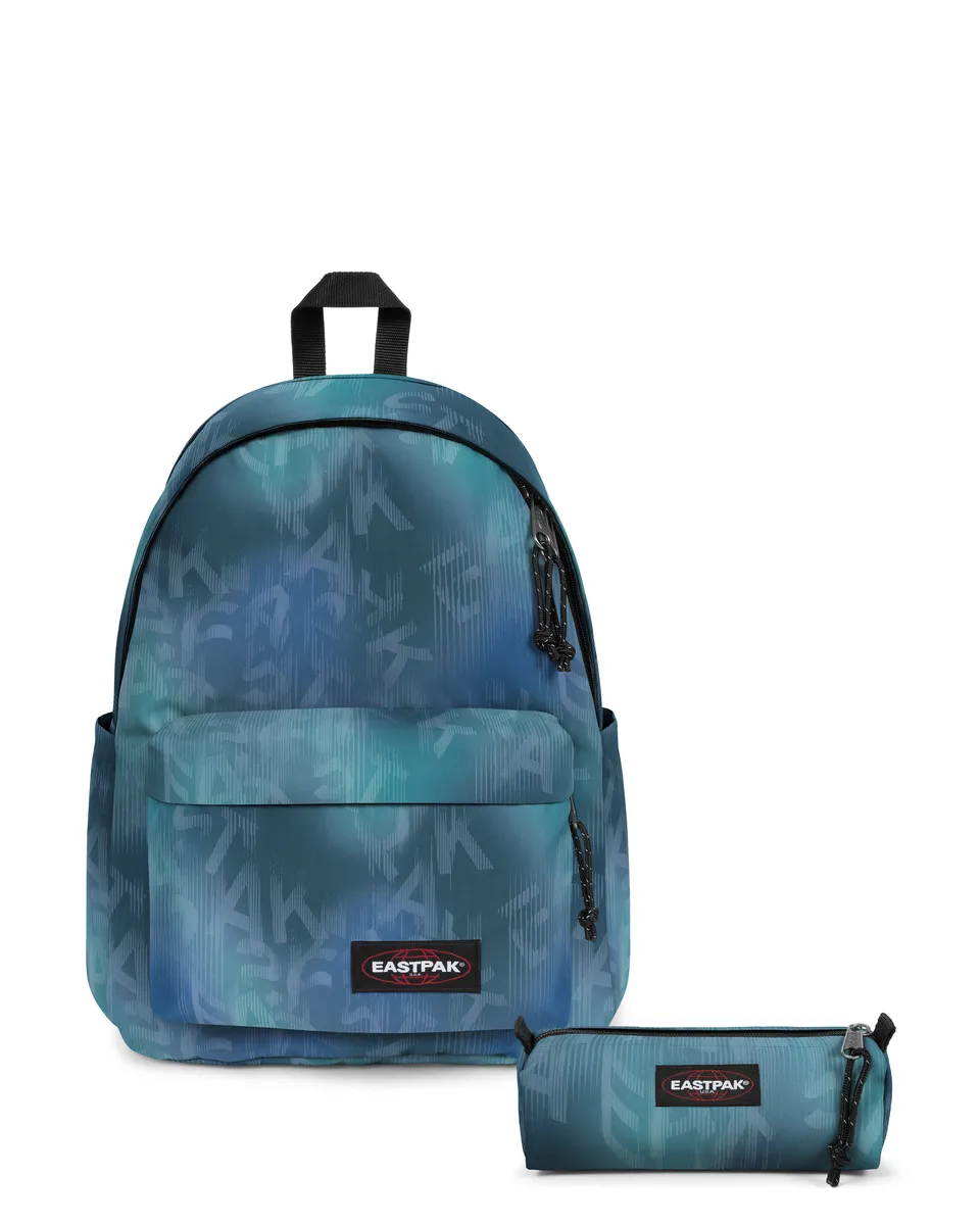 eastpak-bundle-letter-dye-blue-sac-dos-bleu-lot-assorti image 1