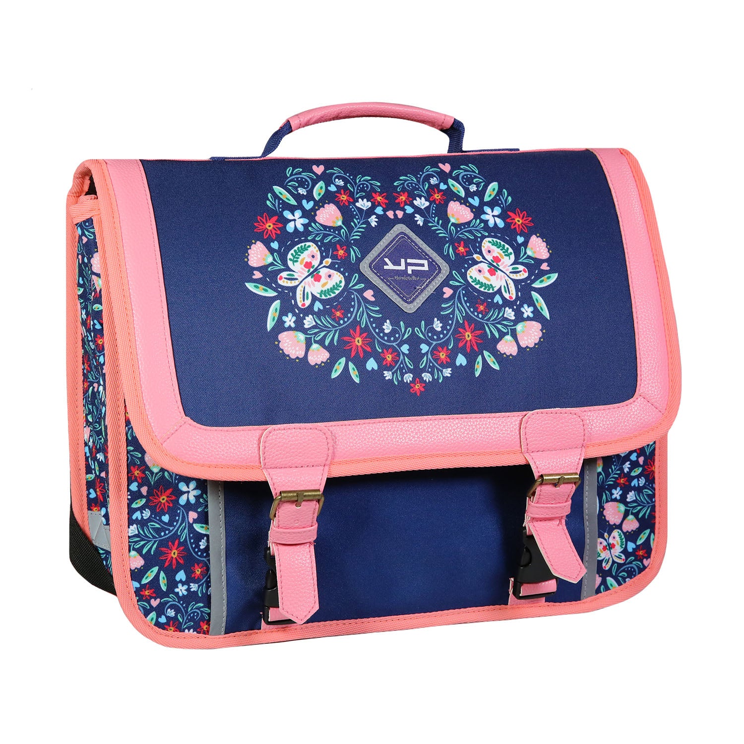 bodypack-primaire-cartable-folk-38-cm-2-compartiments-multicolore image 2