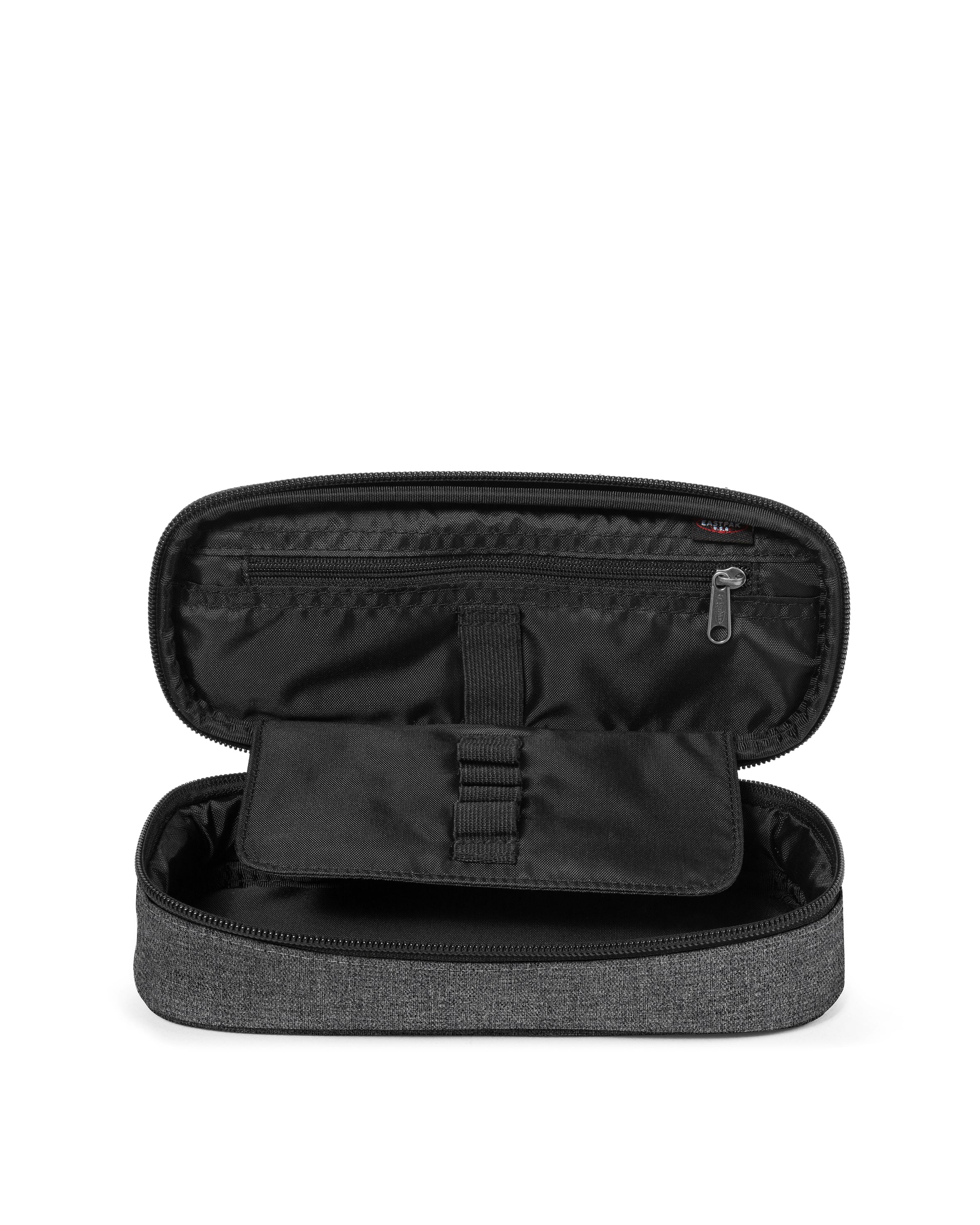 eastpak-oval-single-trousse-black-denim-noire image 2