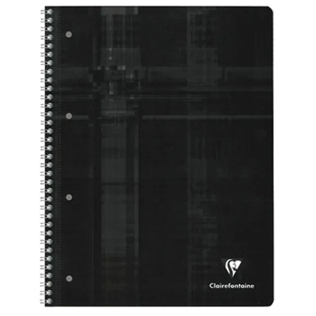 clairefontaine-1951-82510c-cahier-spirale-a4-160p-unies-90g image 1