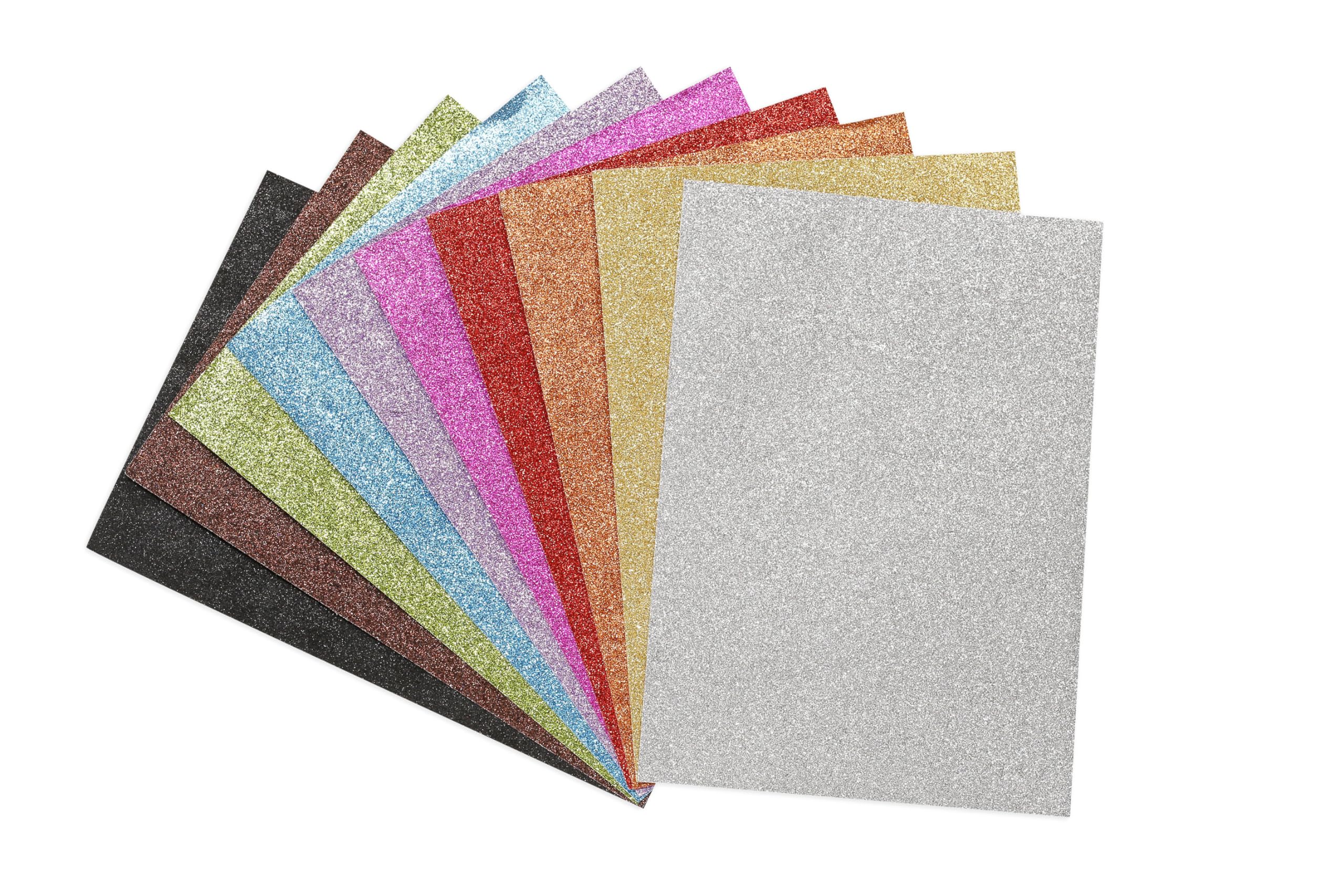 clairefontaine-sachet-10-feuilles-carton-paillet-assorties-280g image 2