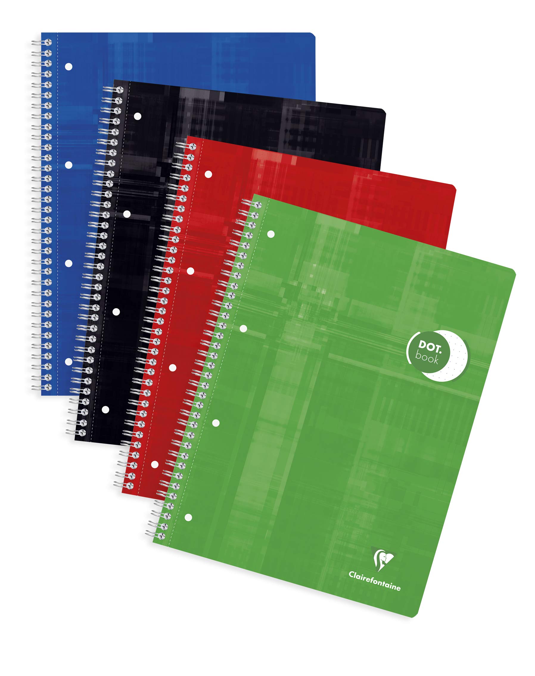clairefontaine-1951-cahier-spirale-dot-a4-160-pages image 1