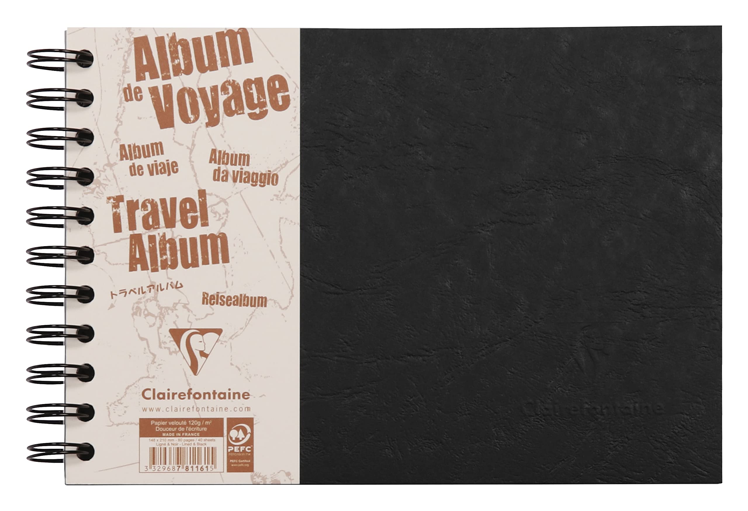 clairefontaine-nomaddict-album-voyage-a5-tabac-lign-80p image 6