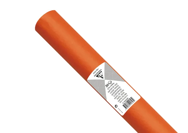 clairefontaine-tulip-394058c-papier-soie-orange-24-feuilles image 1