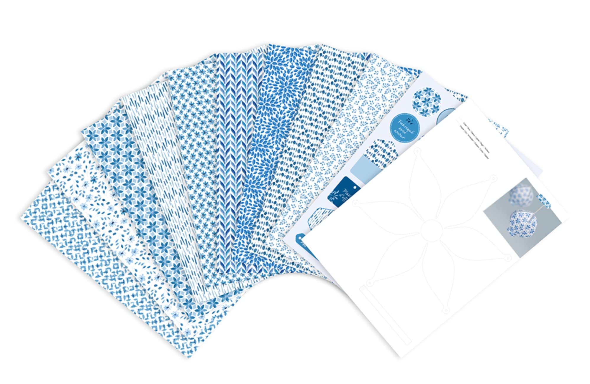 clairefontaine-95544c-bloc-scrapbooking-shibori-floral-a4-160g image 2