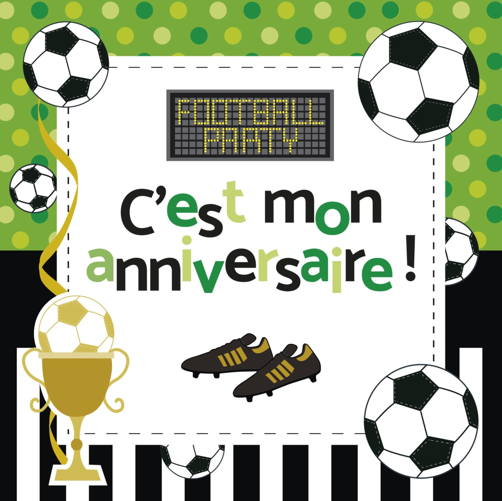 clairefontaine-pollen-set-8-cartes-foot-enveloppes-12x12 image 1