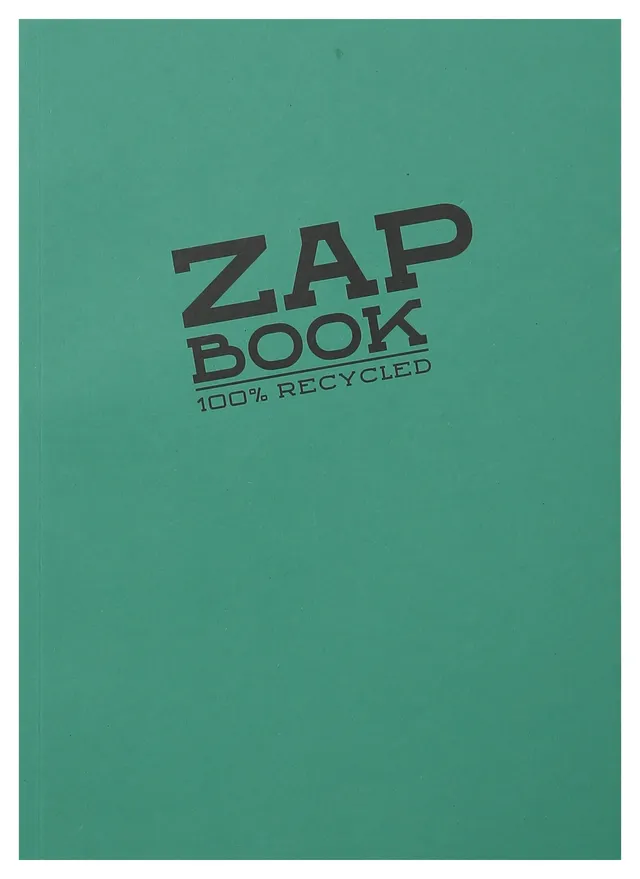 clairefontaine-forever-zap-book-carnet-croquis-a5-recycl-80g image 1