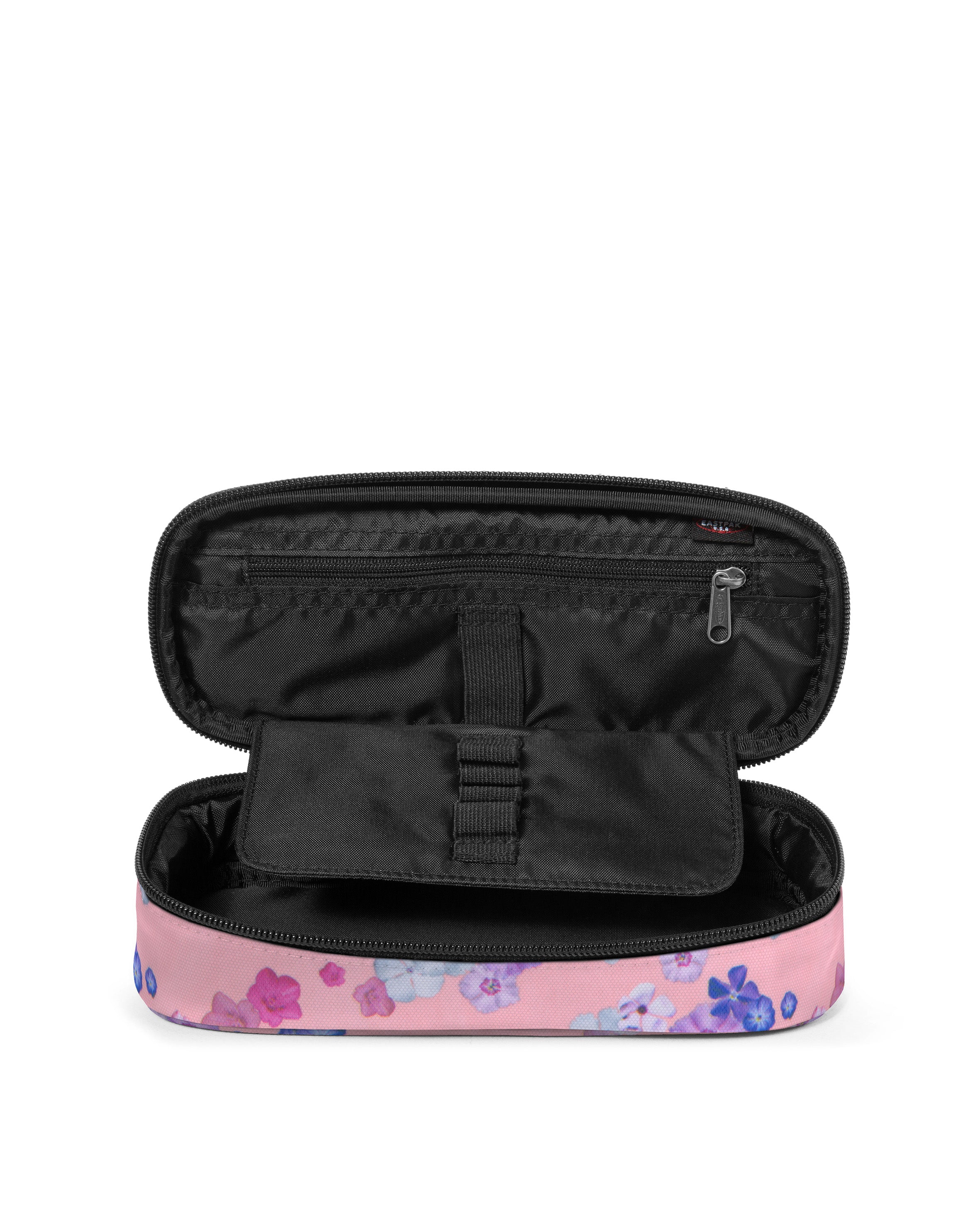 eastpak-oval-single-trousse-floralbloompink-d-perlante-cole image 2