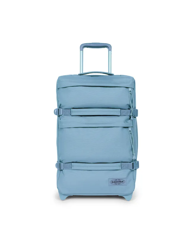 eastpak-transit-r-plus-s-valise-cabine-monotone-blue-petit-tsa image 1