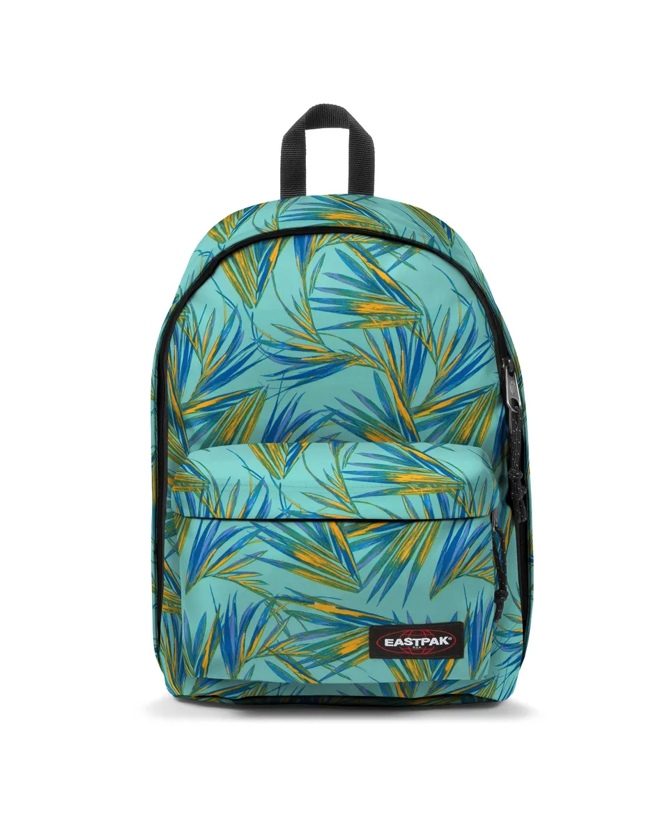 eastpak-out-of-office-sac-dos-brize-palm-aqua-housse-14-pouces image 1