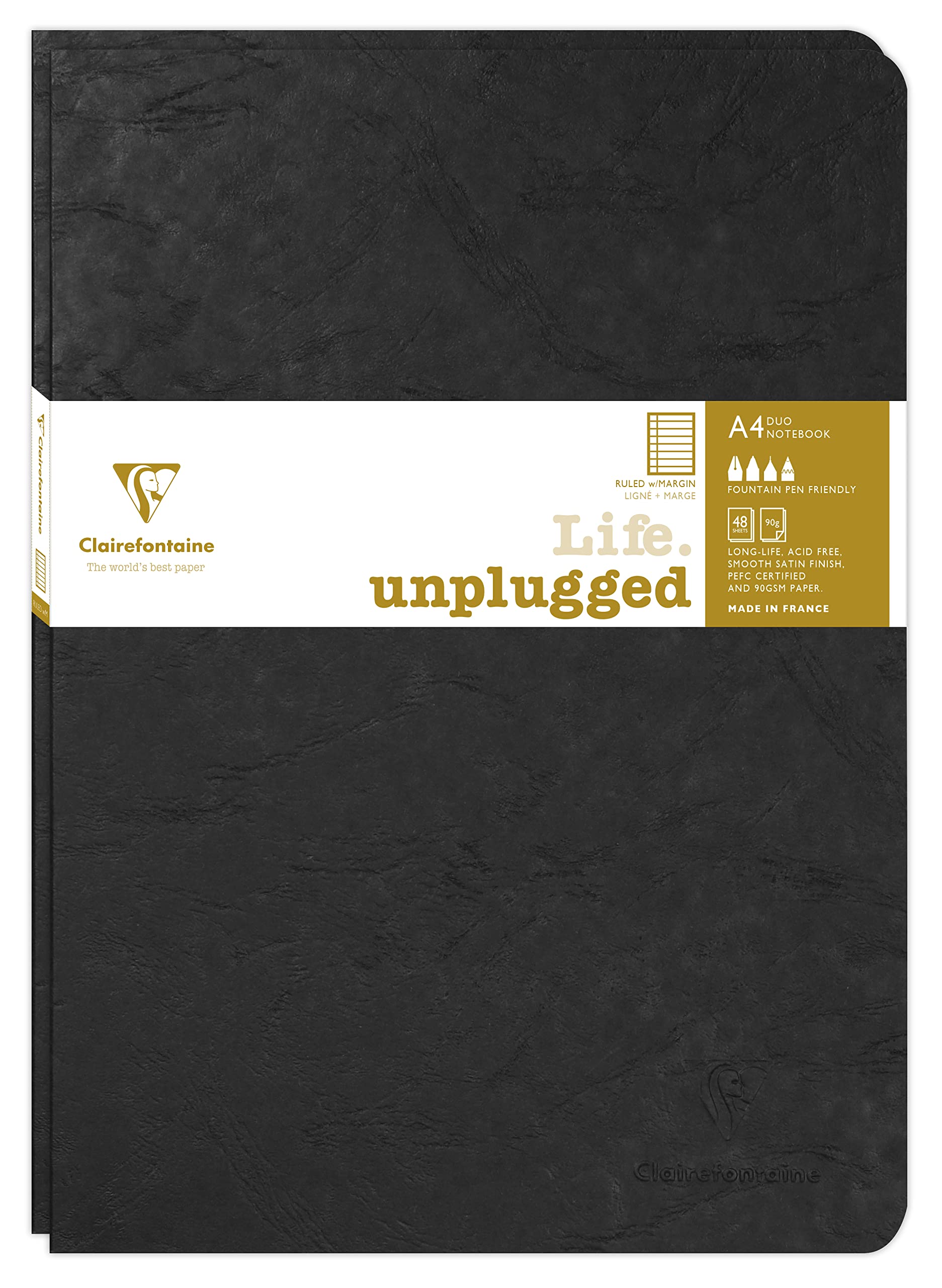 clairefontaine-age-bag-lot-2-carnets-rouge-9x14-lign-96p image 7