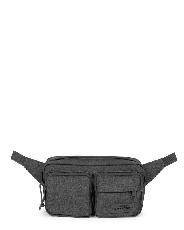 eastpak-dbl-crossbody-sac-bandouli-re-black-denim-petit-2-poches image 1