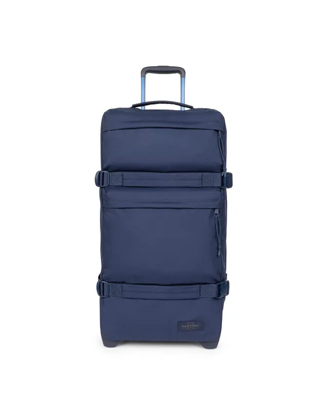 eastpak-transit-r-plus-m-valise-monotone-navy-m-2-roues-tsa image 1