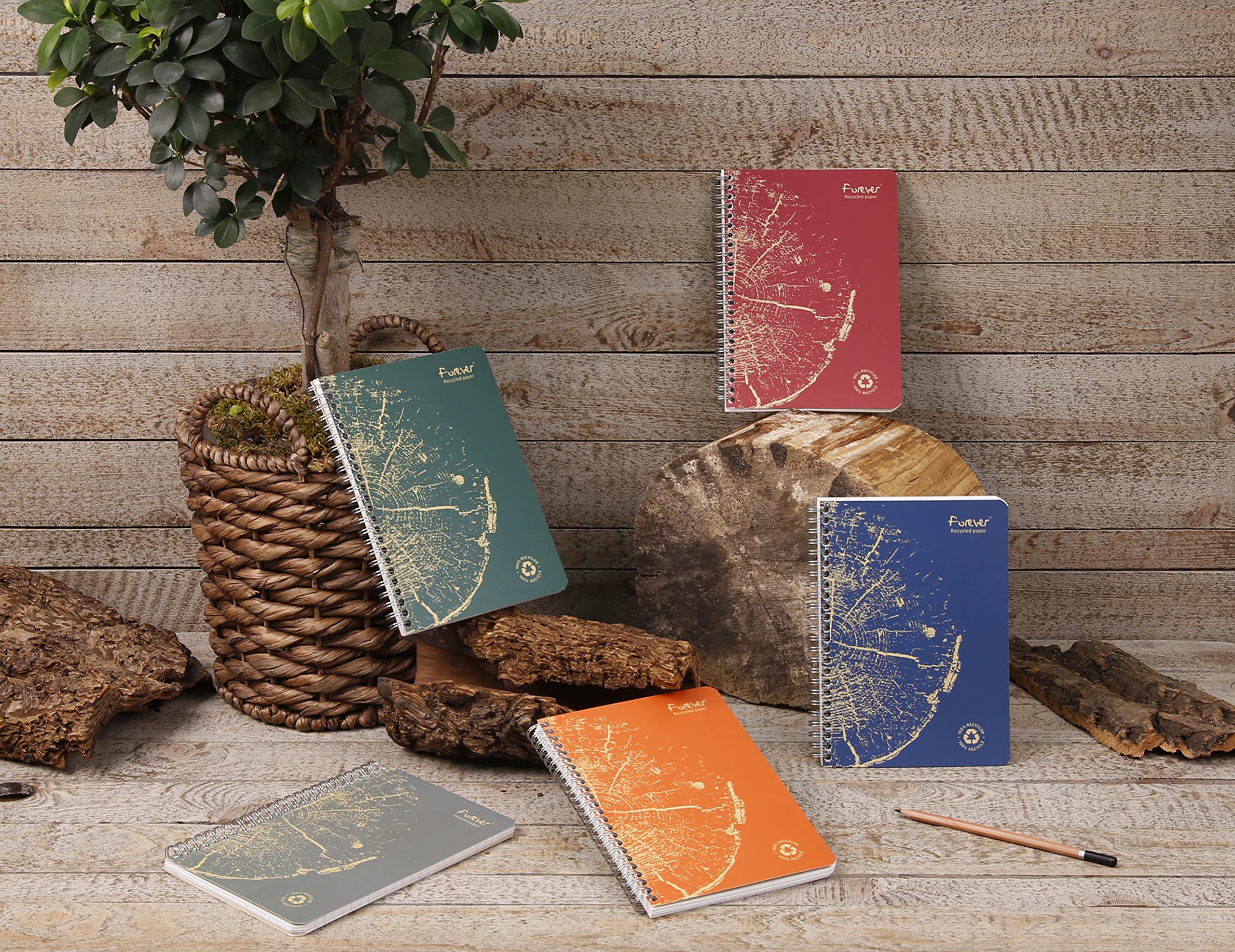 clairefontaine-forever-68446c-carnet-spirale-a5-recycl-lign image 7