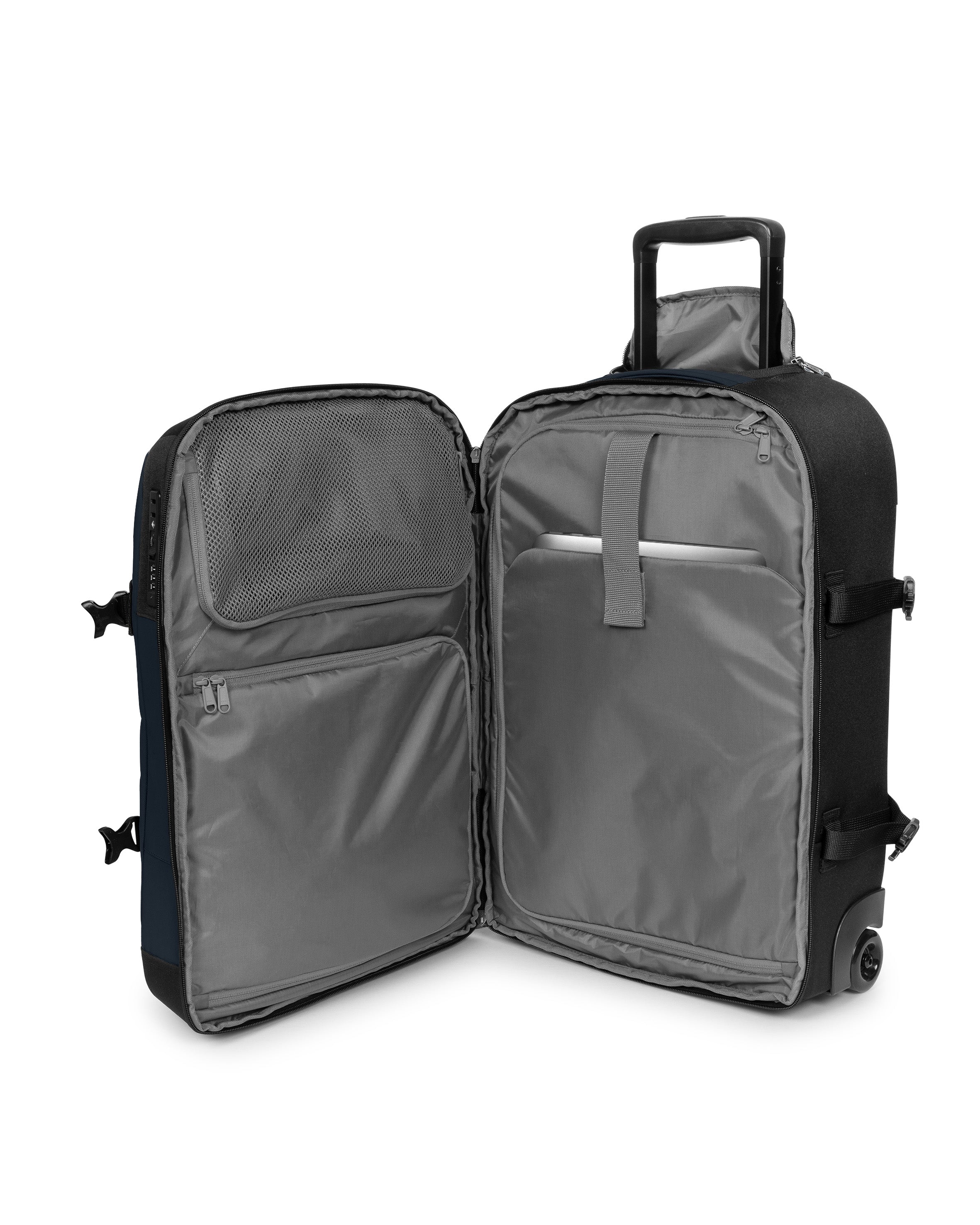 eastpak-transit-r-pro-s-valise-cabine-navy-pro-coated-17-pouces image 7