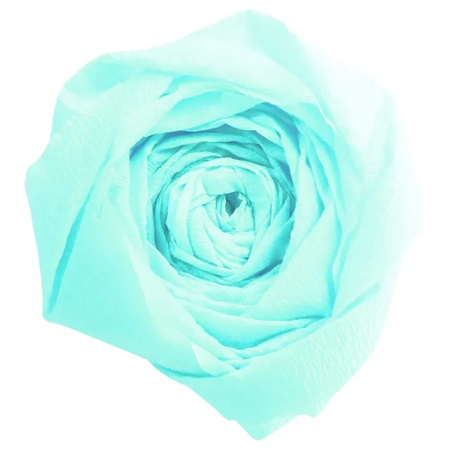 clairefontaine-tulip-papier-cr-pon-turquoise-m40-10-feuilles image 1