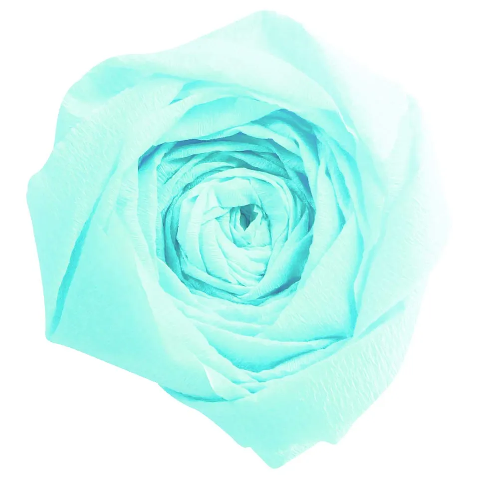 clairefontaine-tulip-papier-cr-pon-turquoise-m40-10-feuilles image 1