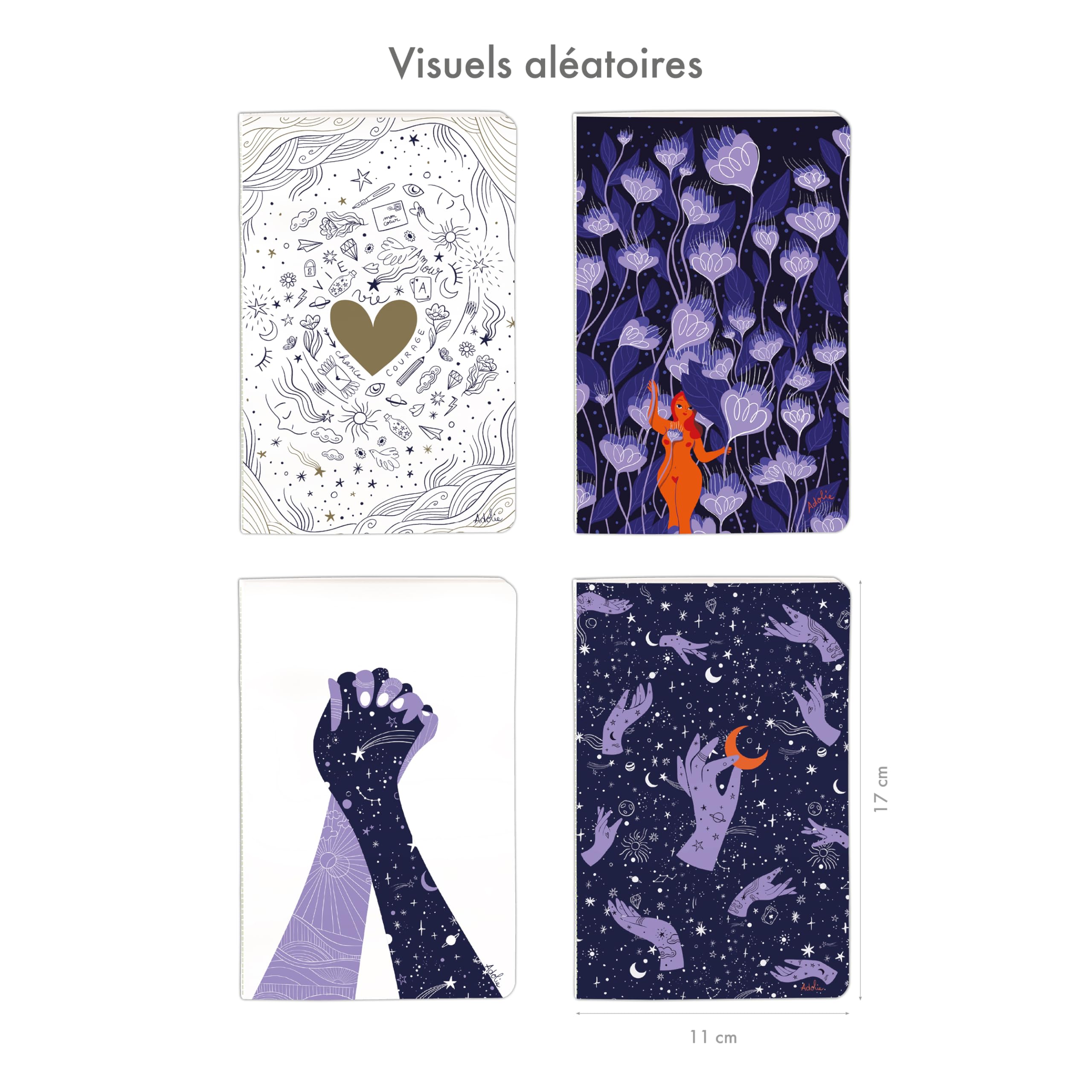 clairefontaine-adolie-116291c-carnet-11x17-lign-96-pages image 2