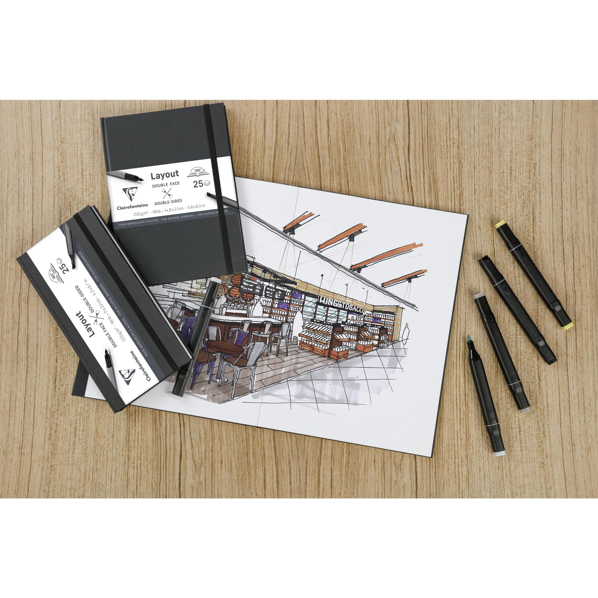 clairefontaine-painton-975342c-carnet-layout-a5-220g-feutre-alcool image 6
