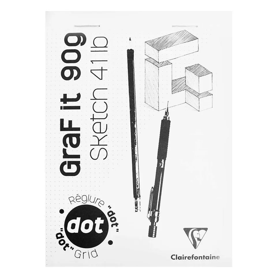 clairefontaine-graf-it-96694c-bloc-dessin-a5-dot-80-feuilles image 1