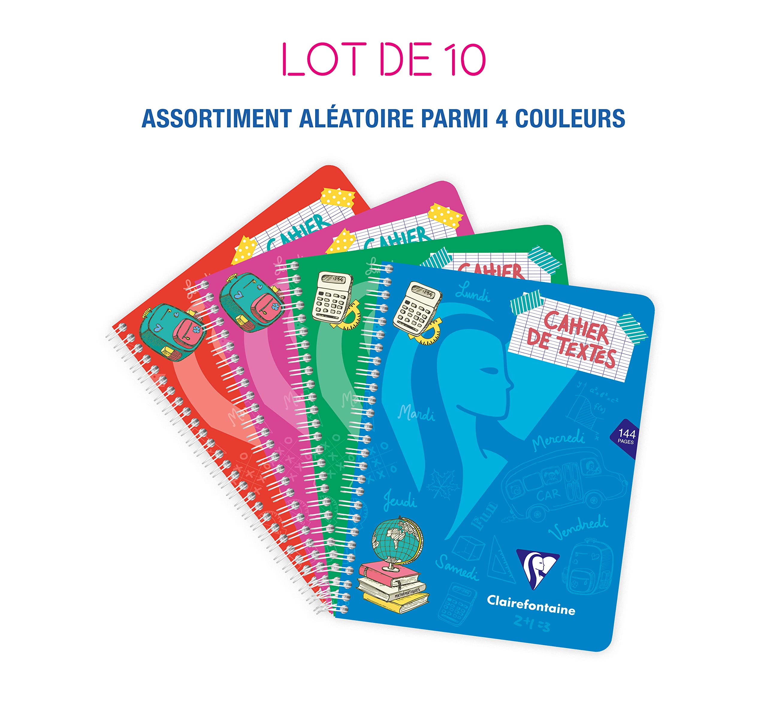 clairefontaine-mimesys-308756c-cahiers-texte-17x22-lot-10 image 2