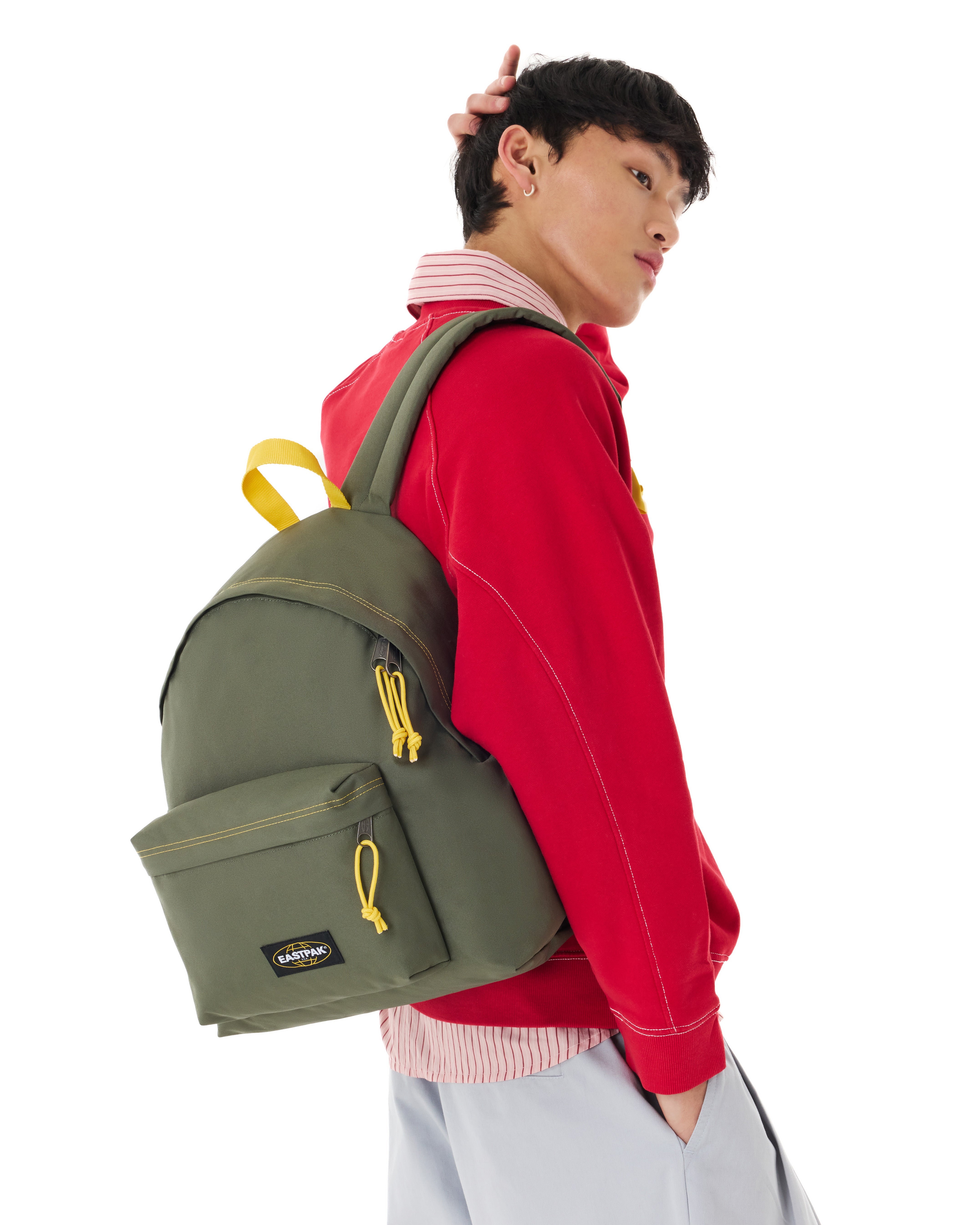eastpak-padded-pak-r-sac-dos-kontrast-khaki-moyen image 4