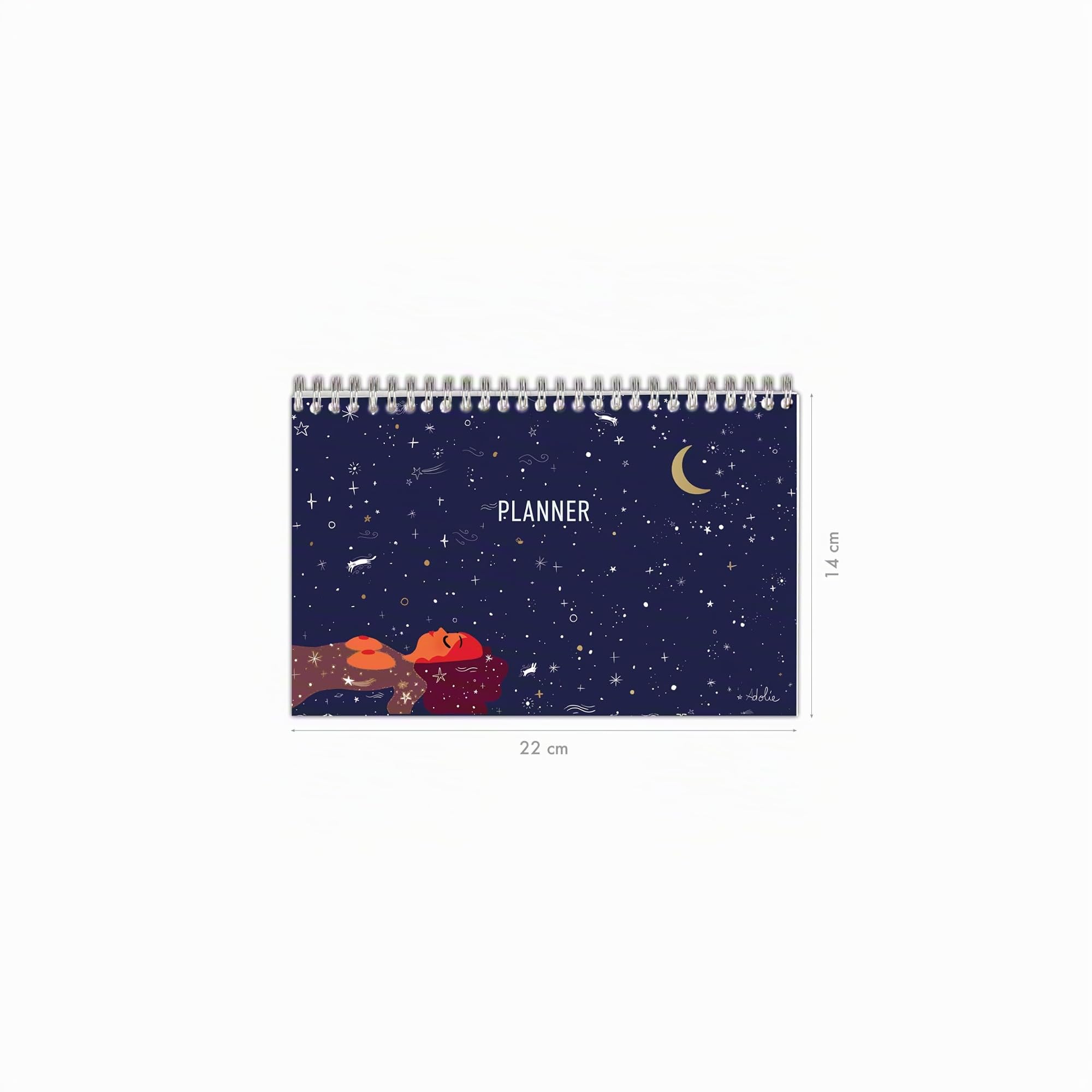 clairefontaine-adolie-116295c-bloc-planner-celeste-22x14cm-non-date image 2