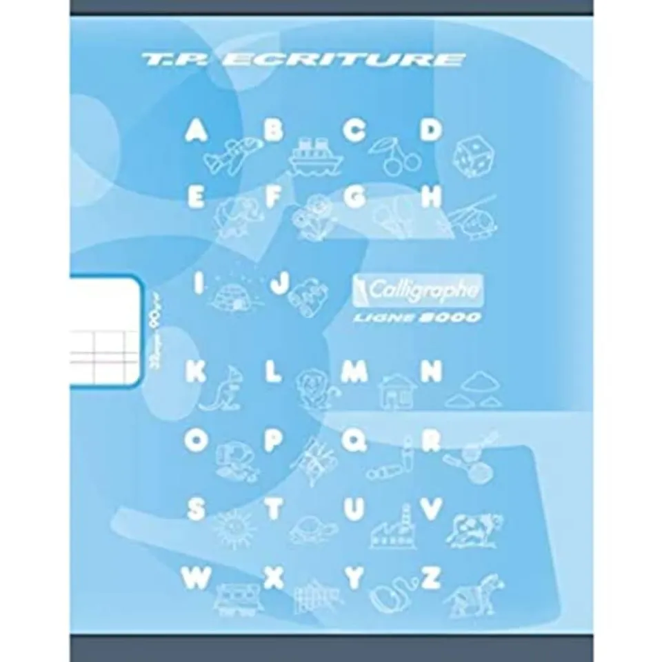 calligraphe-108501c-cahier-17x22-tp-32-pages-bleu-sey-s image 1
