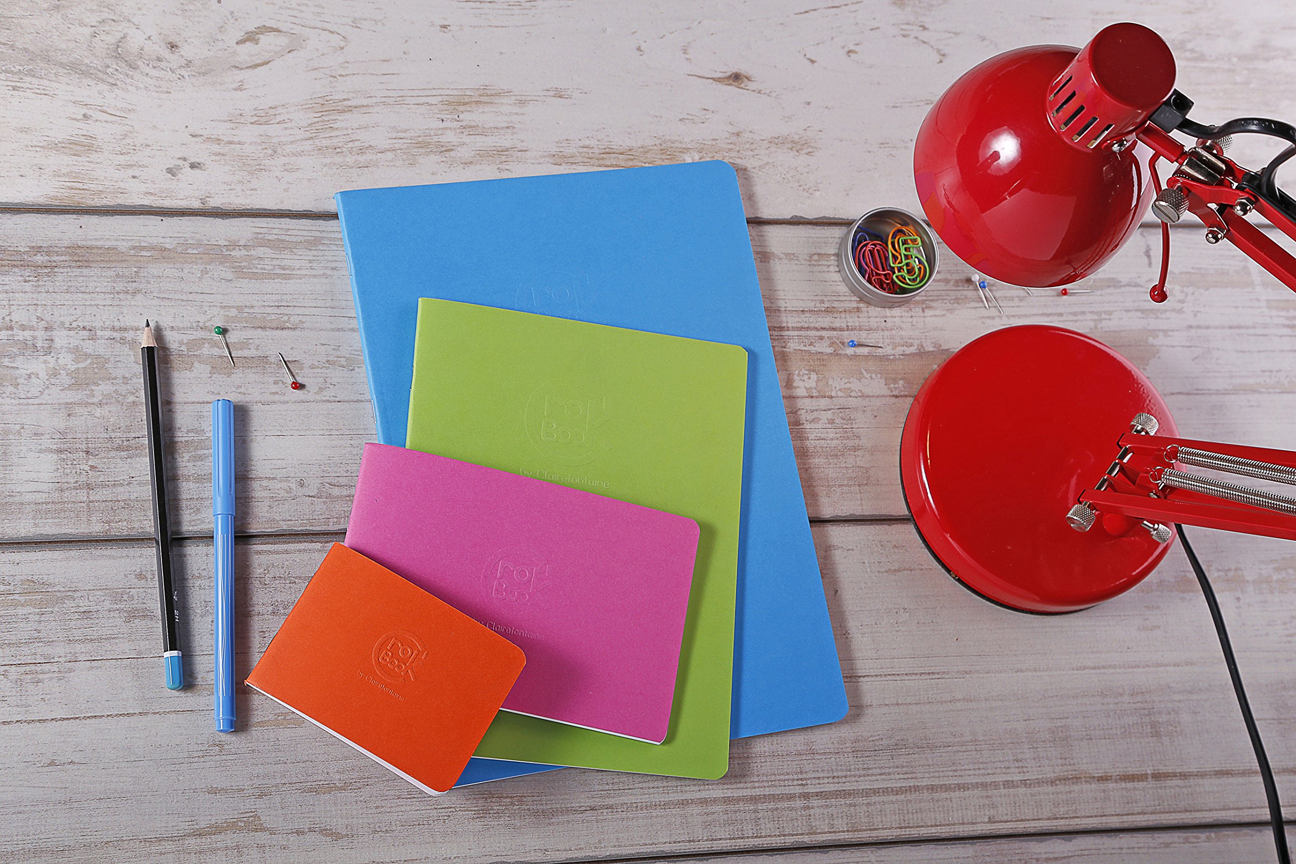 clairefontaine-crok-book-cahier-dessin-a4-90g-couverture-rouge image 8