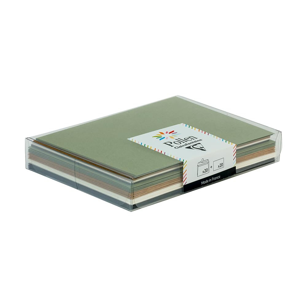 clairefontaine-pollen-20903c-coffret-cartes-enveloppes-chic-20-20 image 4