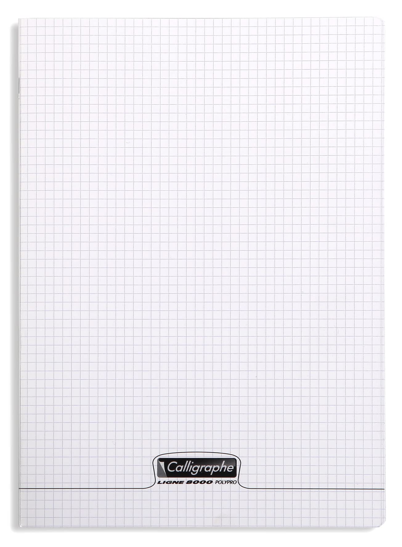 calligraphe-cahier-a4-192-pages-petits-carreaux-incolore image 1