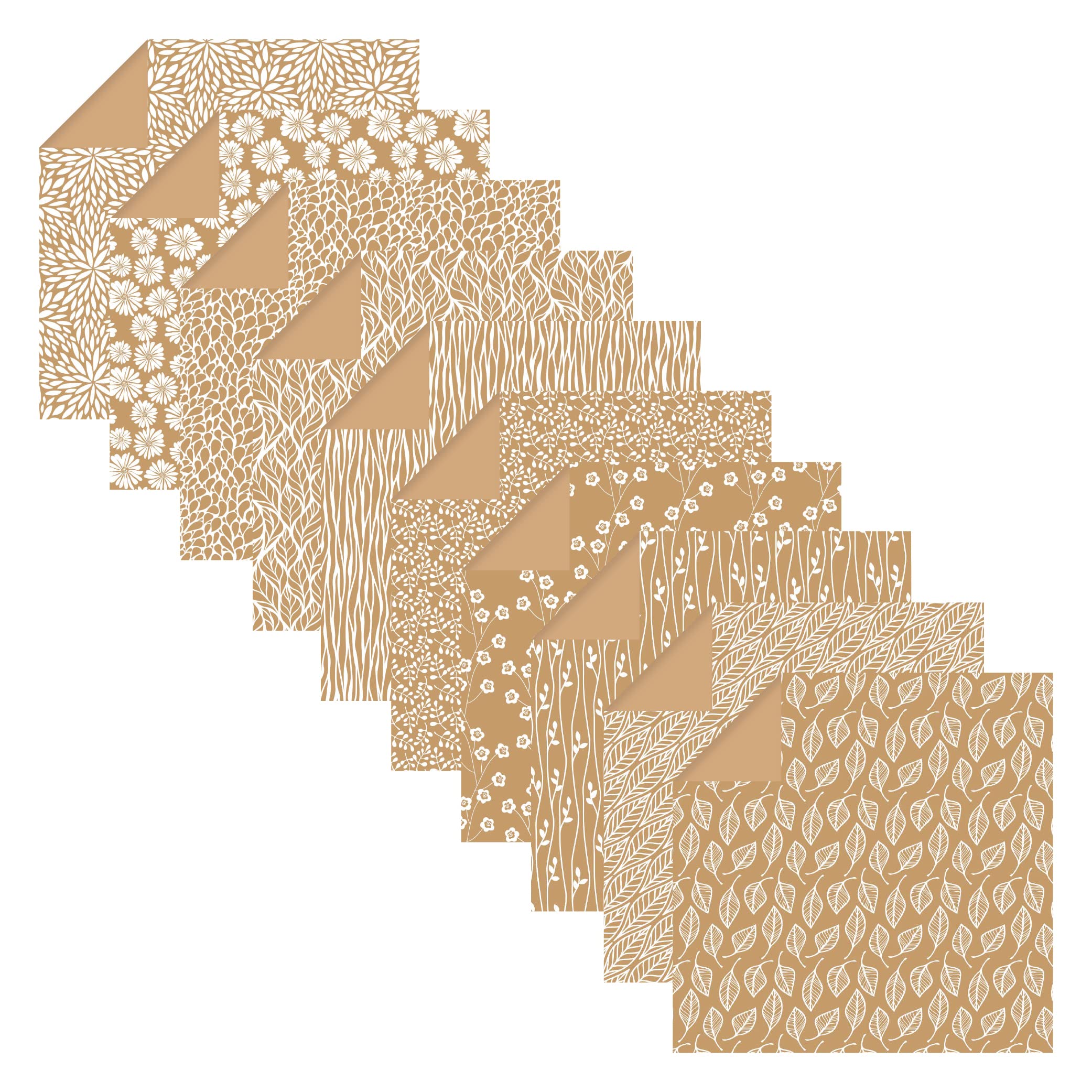 clairefontaine-tulip-paper-papier-origami-floral-kraft-60-feuilles image 3
