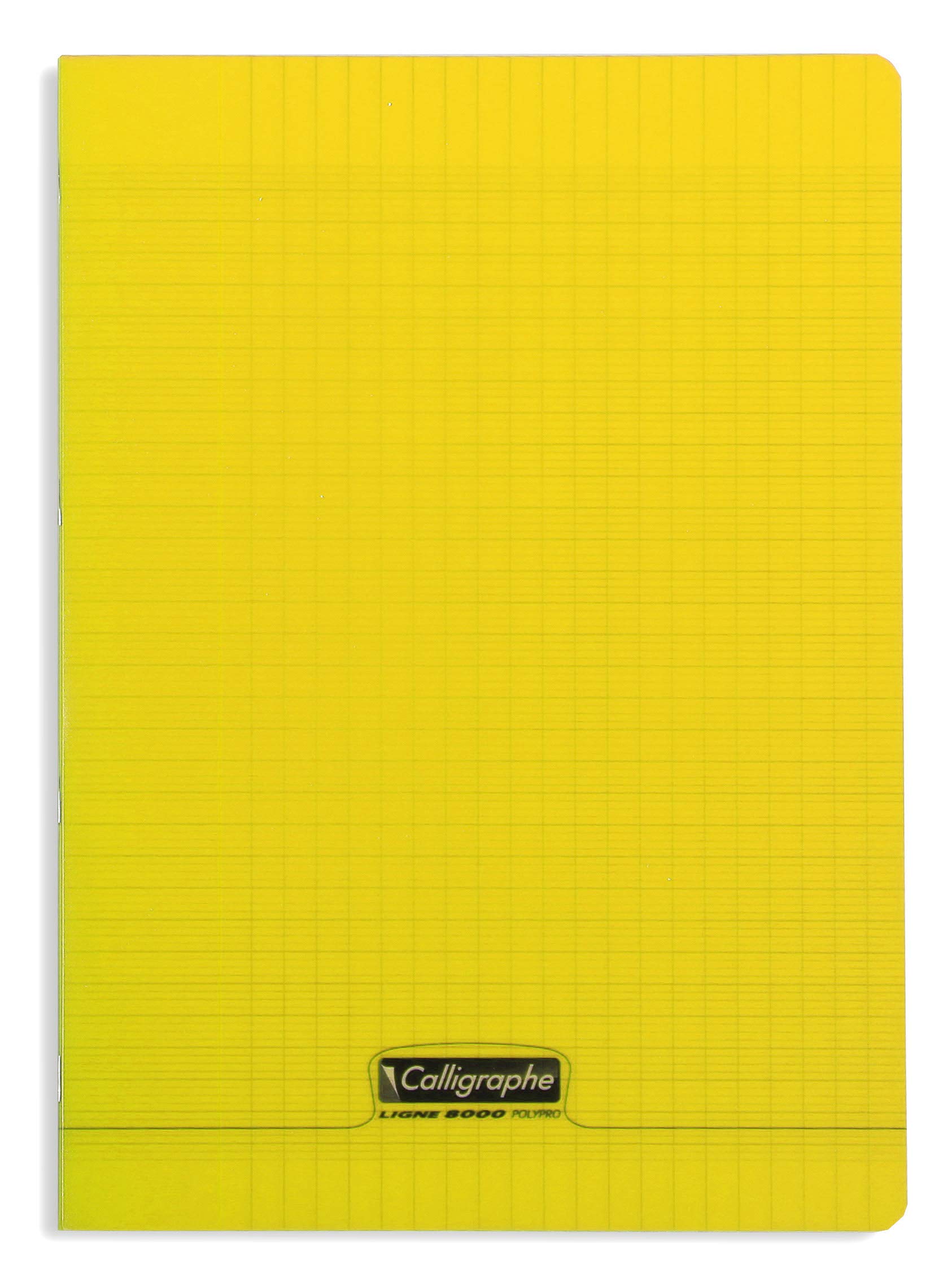 calligraphe-18254c-cahier-piqu-21x29-7cm-s-y-s-140p-jaune image 1