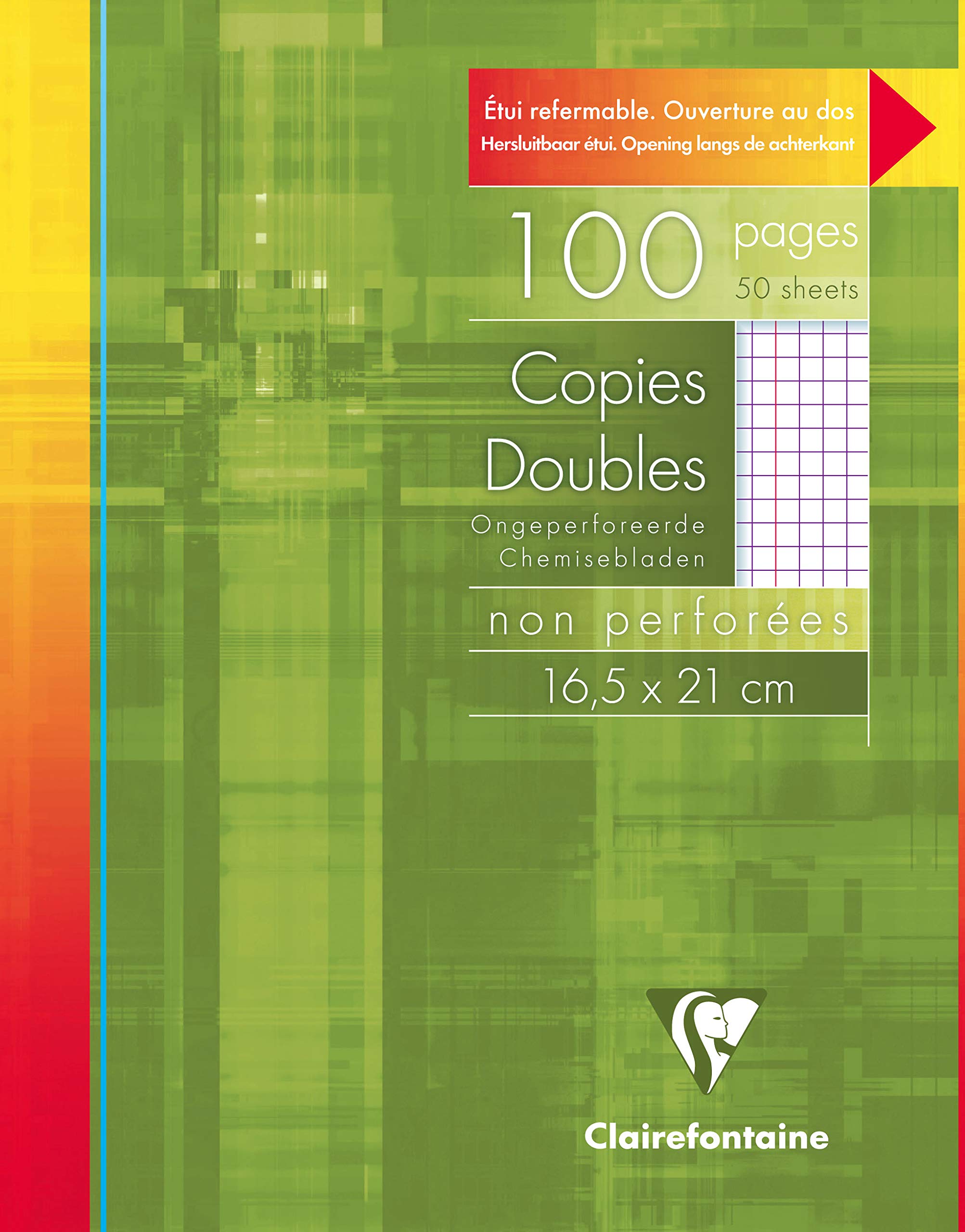 clairefontaine-copies-doubles-16-5x21-200-pages-petits-carreaux image 7