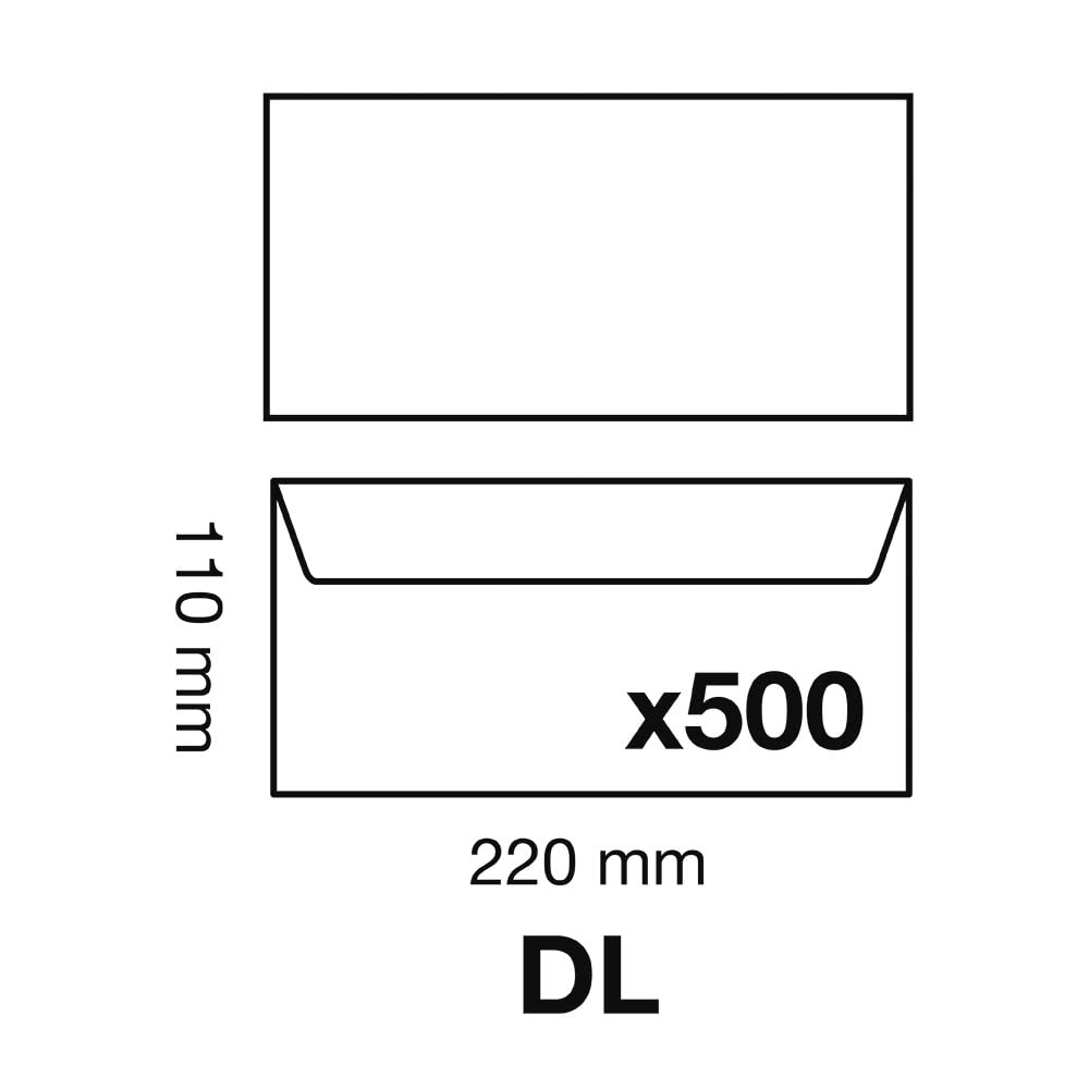 clairefontaine-triomphe-5945c-enveloppe-dl-blanche-500-auto-adh-sive image 4