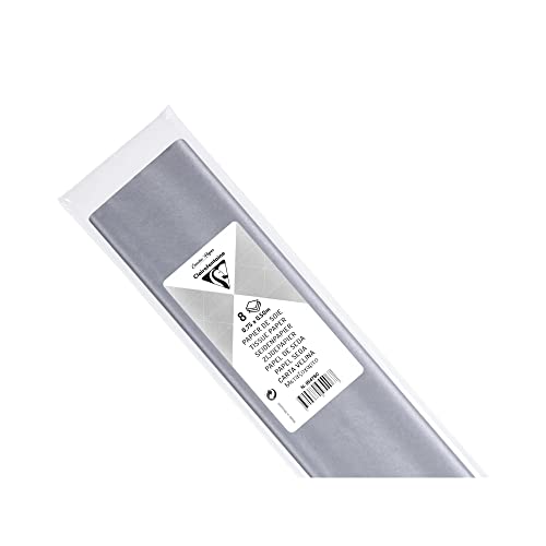 clairefontaine-tulip-papier-de-soie-argent-8-feuilles-50x75 image 7