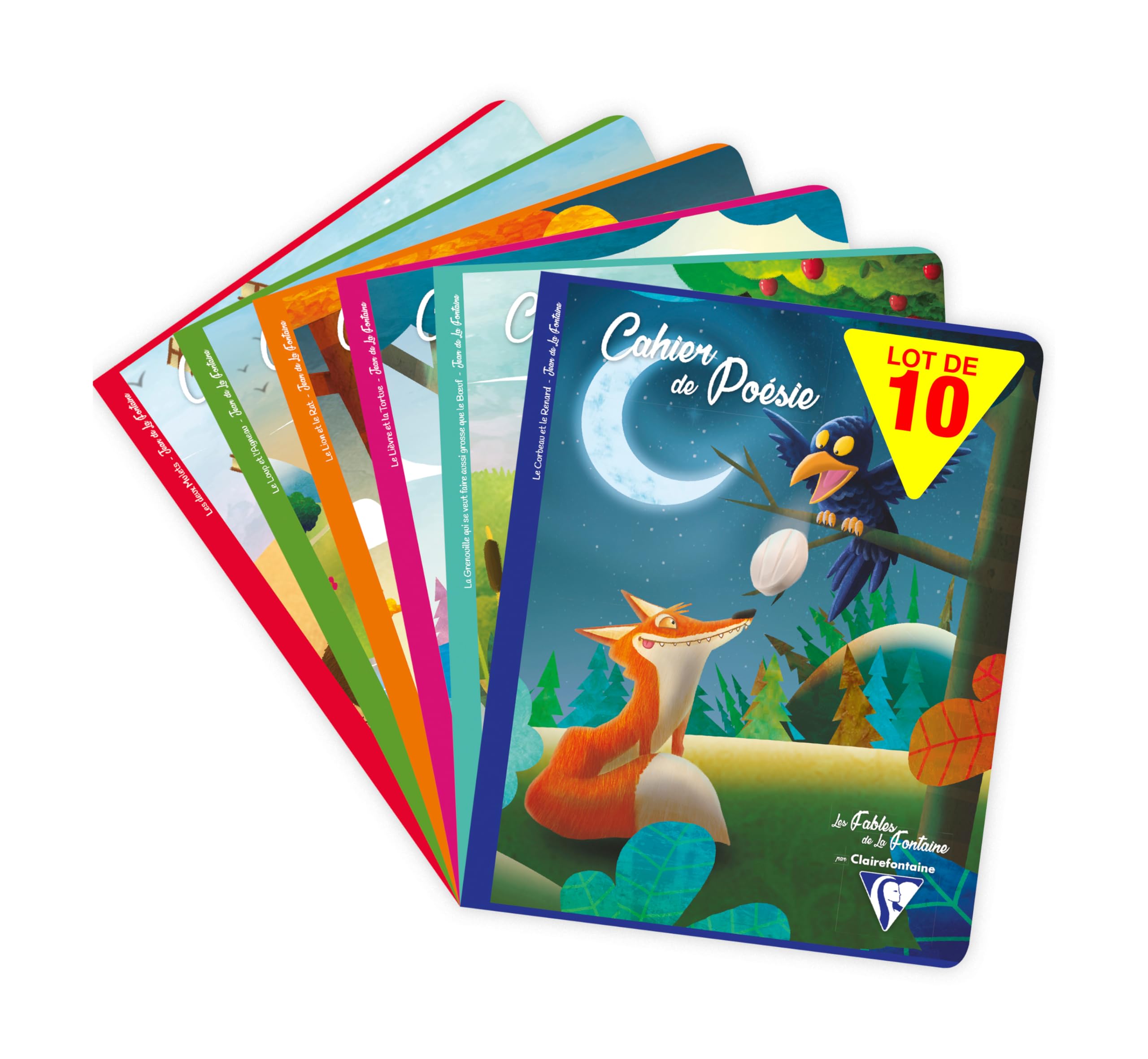 clairefontaine-tulip-paper-tiquettes-adh-sives-assorties-sachet-12 image 6