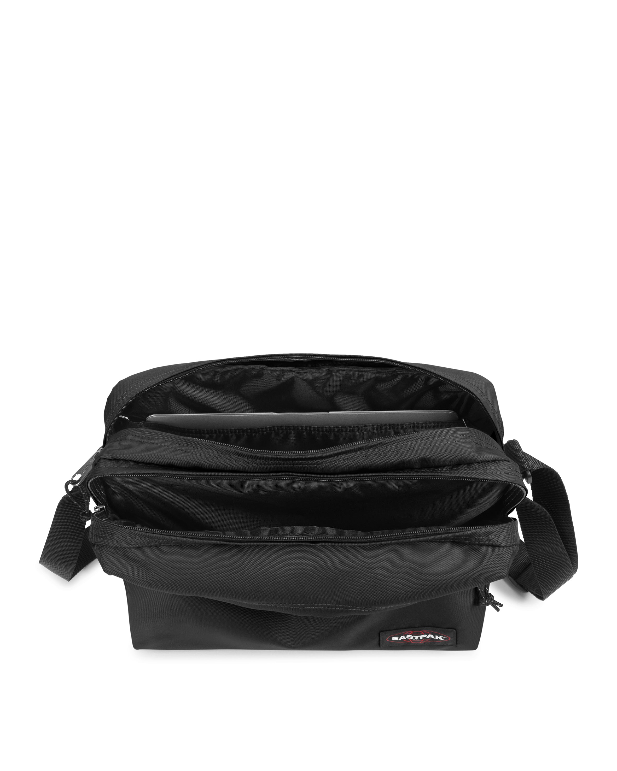 eastpak-crosser-sac-paule-moyen-noir-housse-pc-nylon image 2