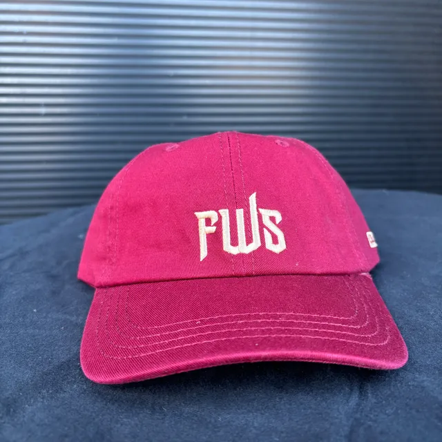 fise-fws-casquette-bordeaux-visi-re-arrondie-ajustable image 1