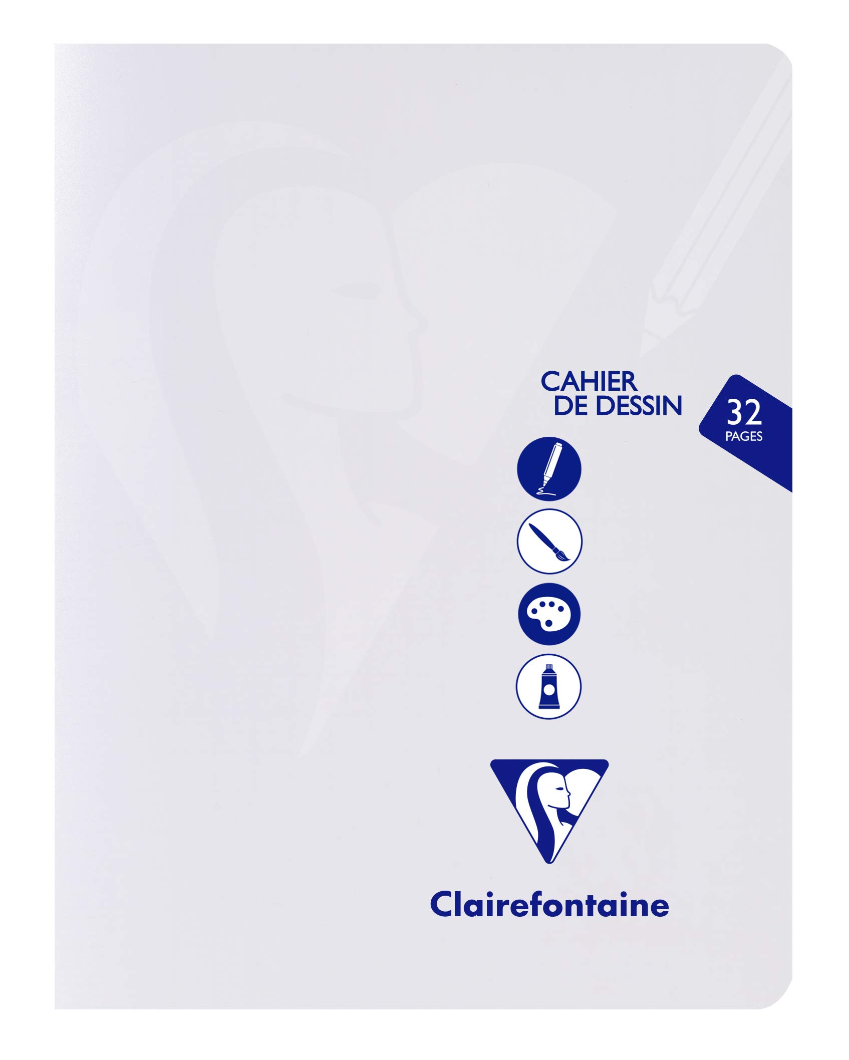 clairefontaine-1951-303780c-cahier-17x22-uni-125g-incolore image 1