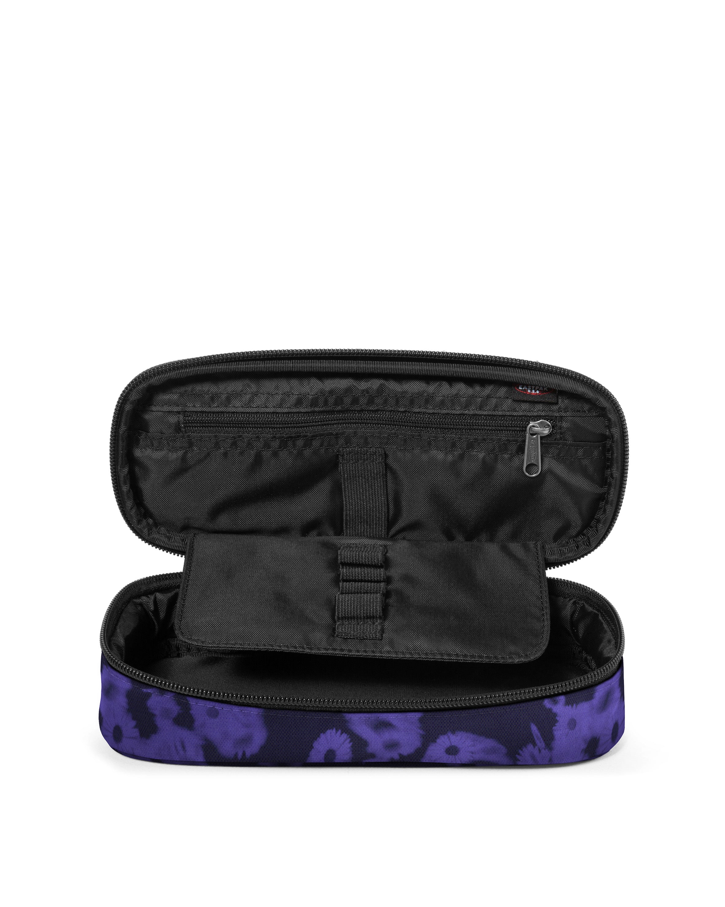 eastpak-oval-single-trousse-flowrswiftnavy-d-perlante image 2