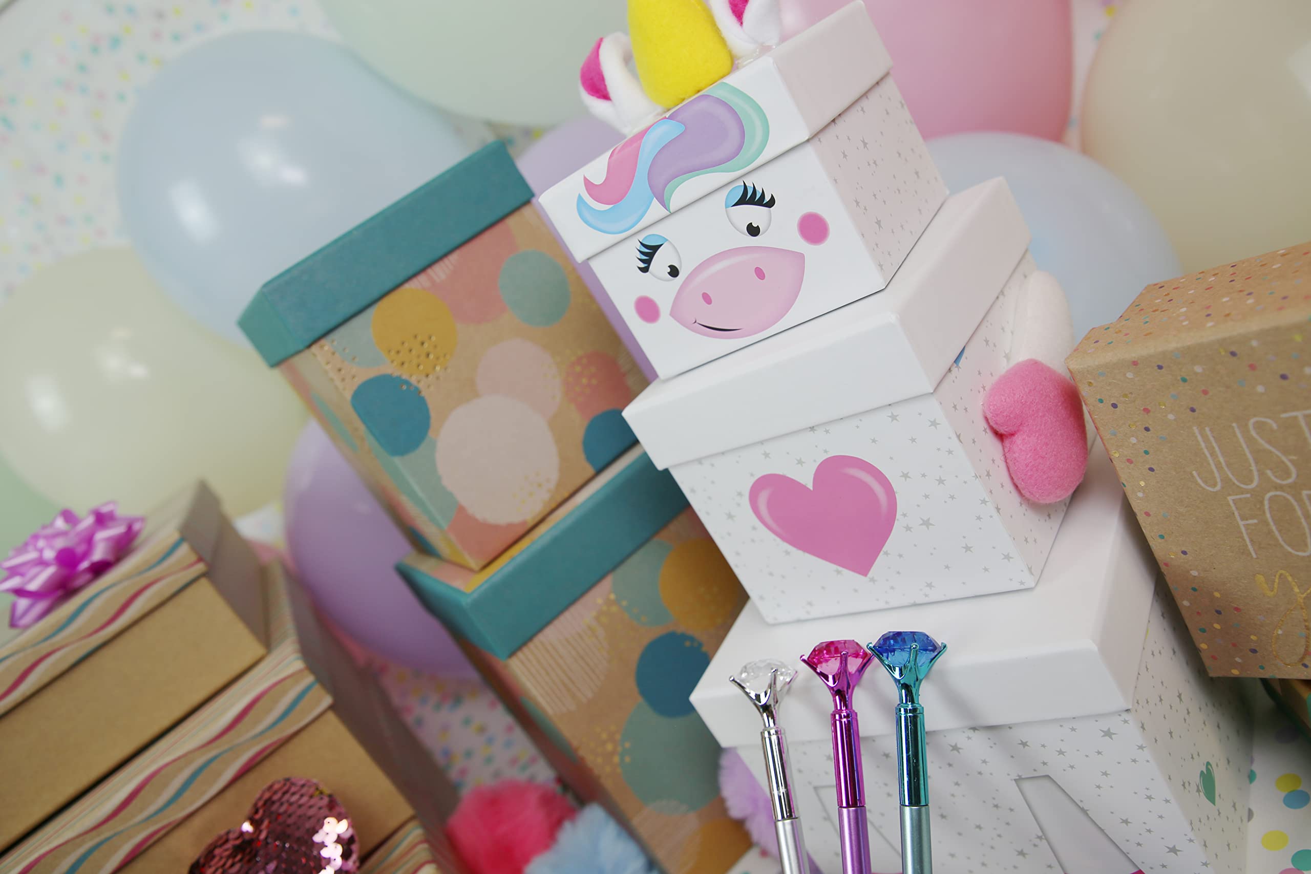 clairefontaine-tulip-paper-bo-tes-licorne-lot-de-3-rangement image 6