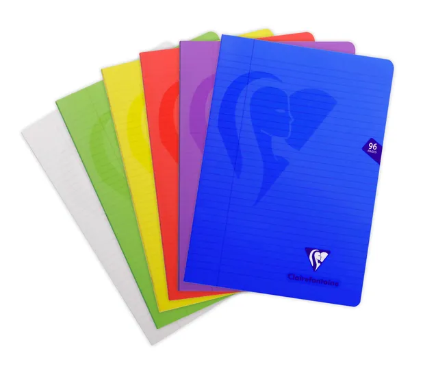 clairefontaine-1951-back-to-basics-cahier-a4-96p-lign-avec-marge image 1