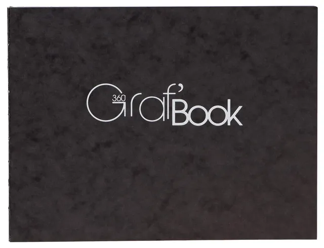 clairefontaine-graf-book-360-carnet-dessin-19x25cm-100g image 1