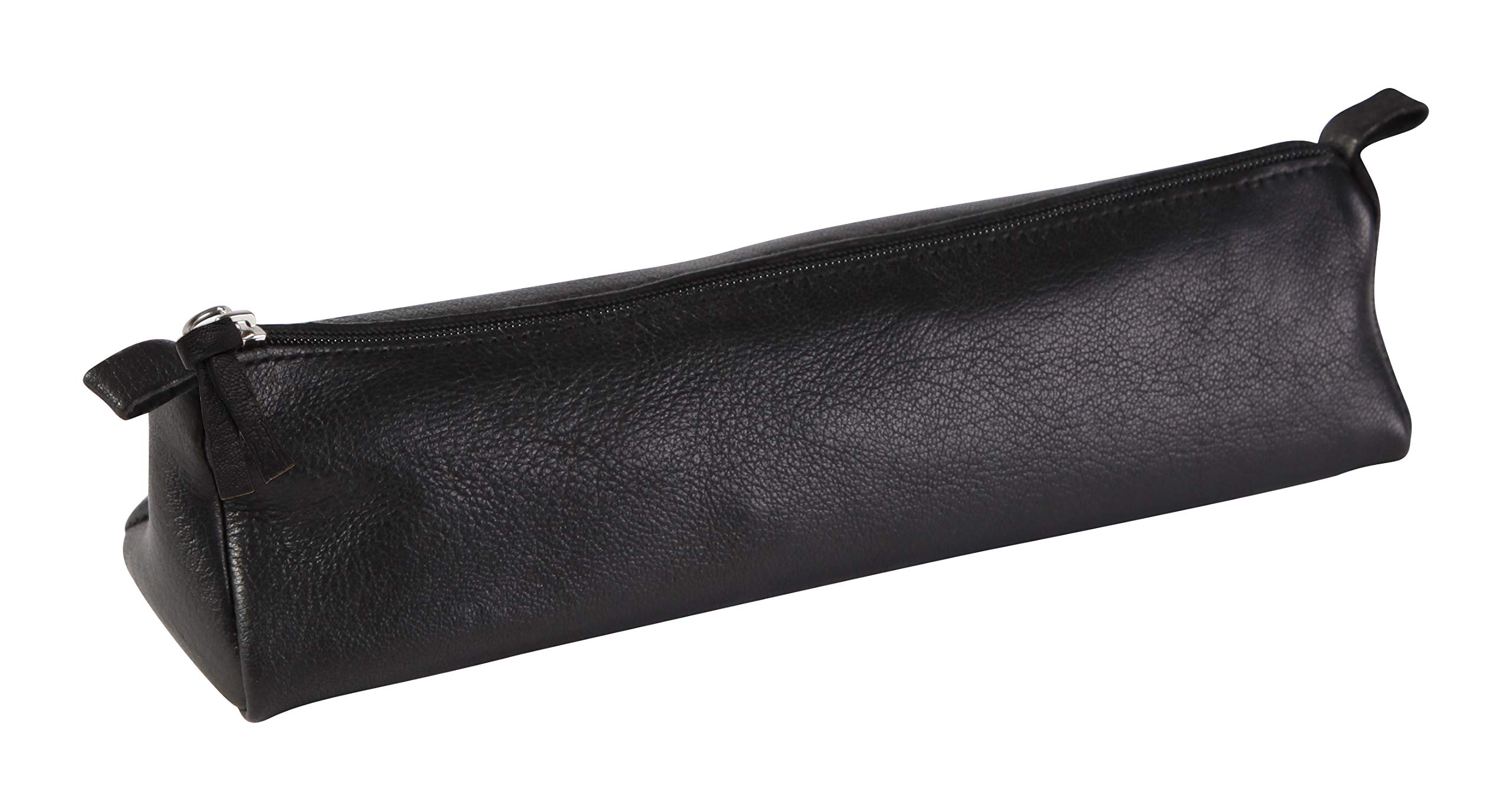 clairefontaine-age-bag-410044c-trousse-cuir-argent-22-cm image 4