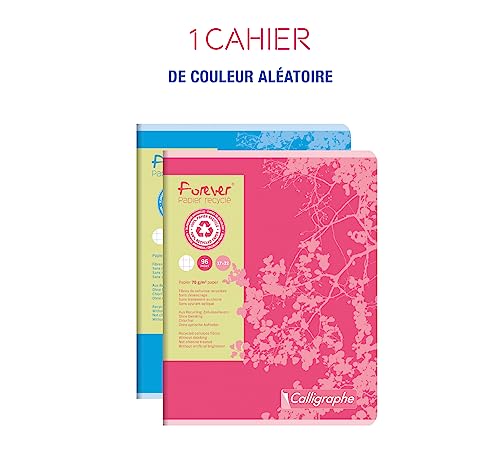 calligraphe-forever-17105c-cahier-recycl-17x22-96p-petits-carreaux image 8
