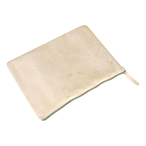 clairefontaine-age-bag-pochette-cuir-agneau-23x32-cm-or image 8