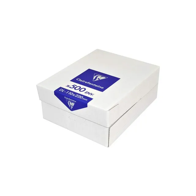 clairefontaine-triomphe-6915c-bo-te-500-enveloppes-dl-110x220-blanches image 1